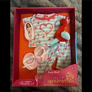 Our Generation Early Bird Pajama Outfit for 18" Dolls